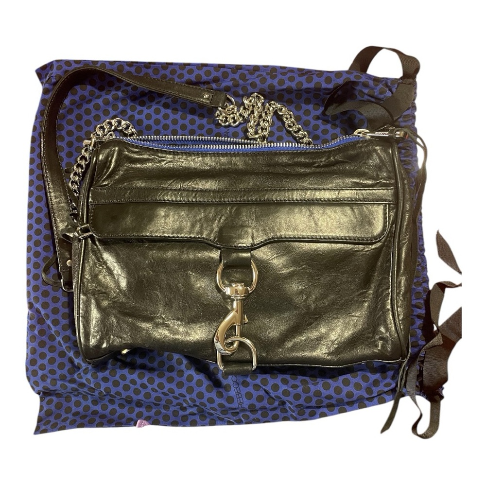 Rebecca Minkoff Black Leather Crossbody Bag